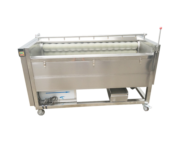 毛刷式土豆萝卜清洗机